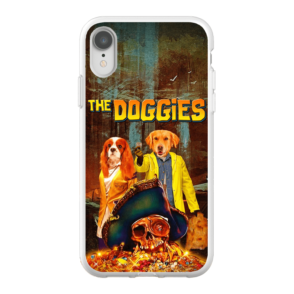 Funda personalizada para teléfono con 2 mascotas &#39;The Doggies&#39;