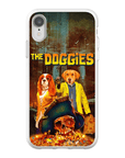 Funda personalizada para teléfono con 2 mascotas 'The Doggies'