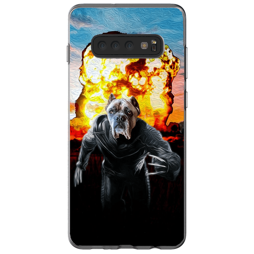 Funda para teléfono personalizada &#39;Perro Wolverine&#39;