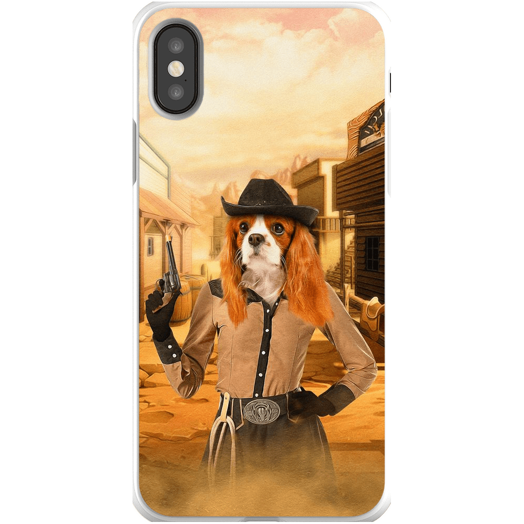 Funda para móvil personalizada &#39;La Vaquera&#39;