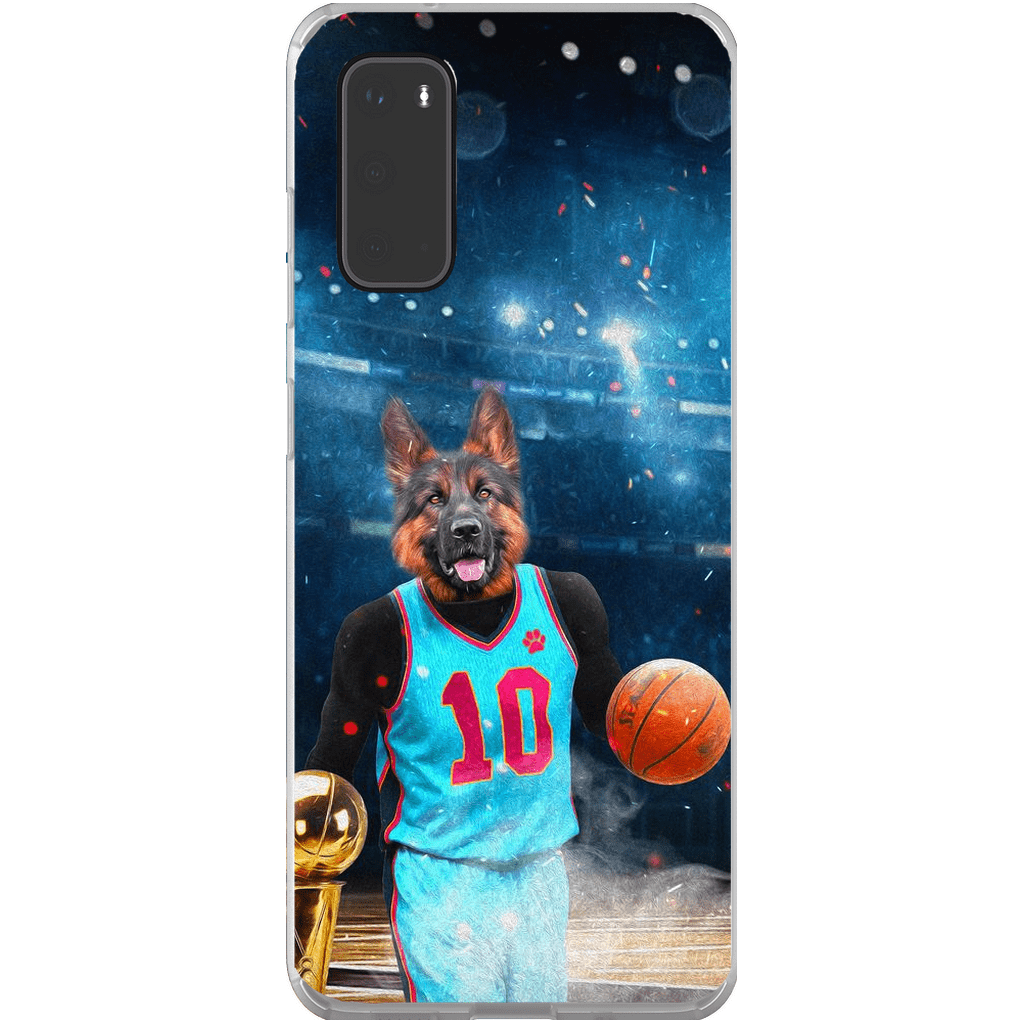 Funda para móvil personalizada &#39;El jugador de baloncesto&#39;