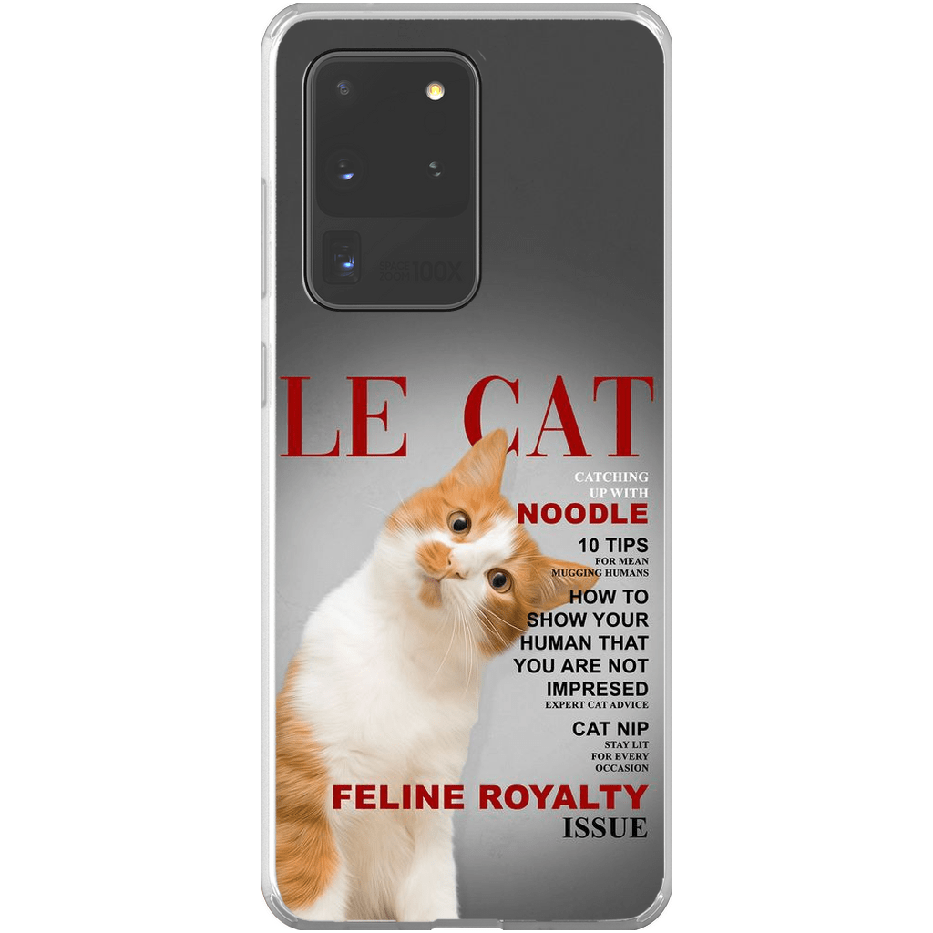 Funda para móvil personalizada &#39;Le Cat&#39;