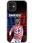 Funda para móvil personalizada 'Croacia Doggos Soccer'