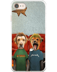 Funda personalizada para teléfono con 2 mascotas 'Beavis y Buttsniffer'