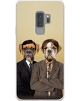 'The Woofice' Funda personalizada para teléfono con 2 mascotas