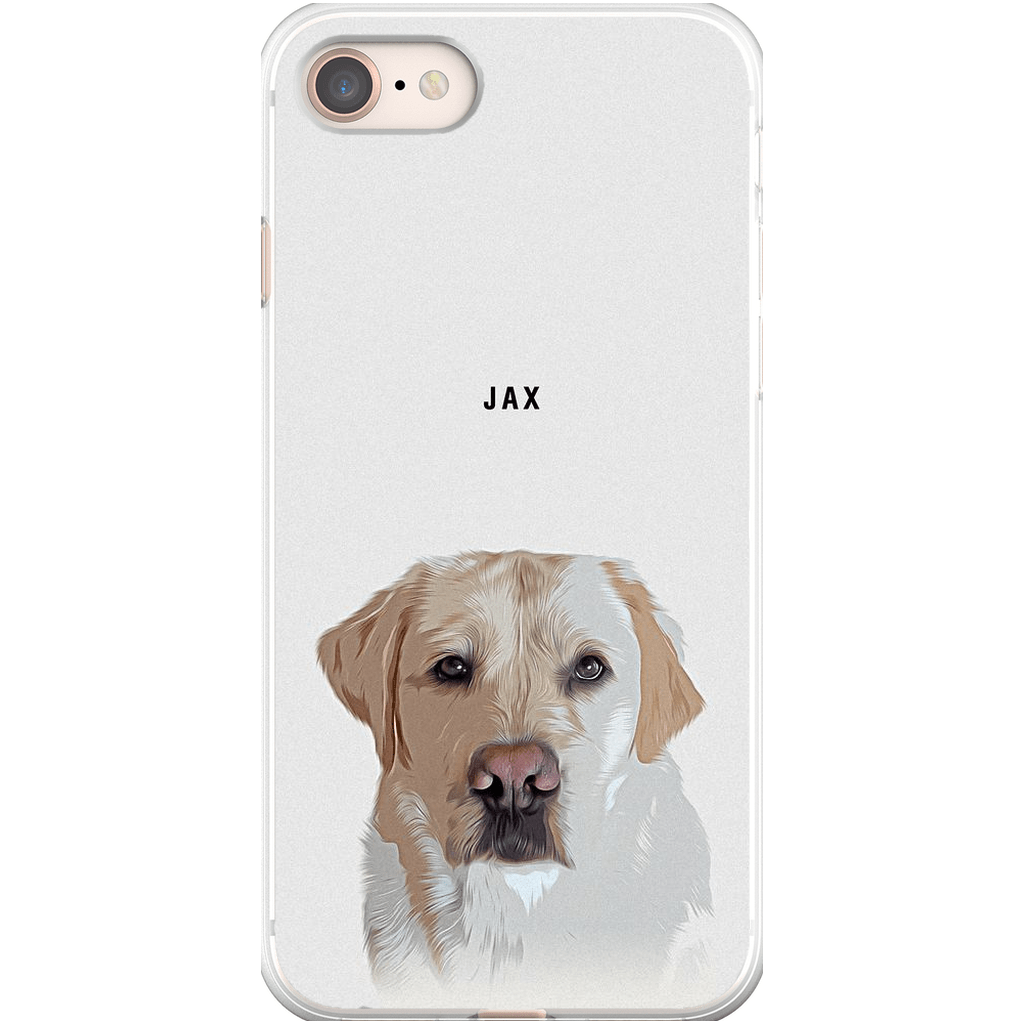 Funda de teléfono para mascotas moderna personalizada