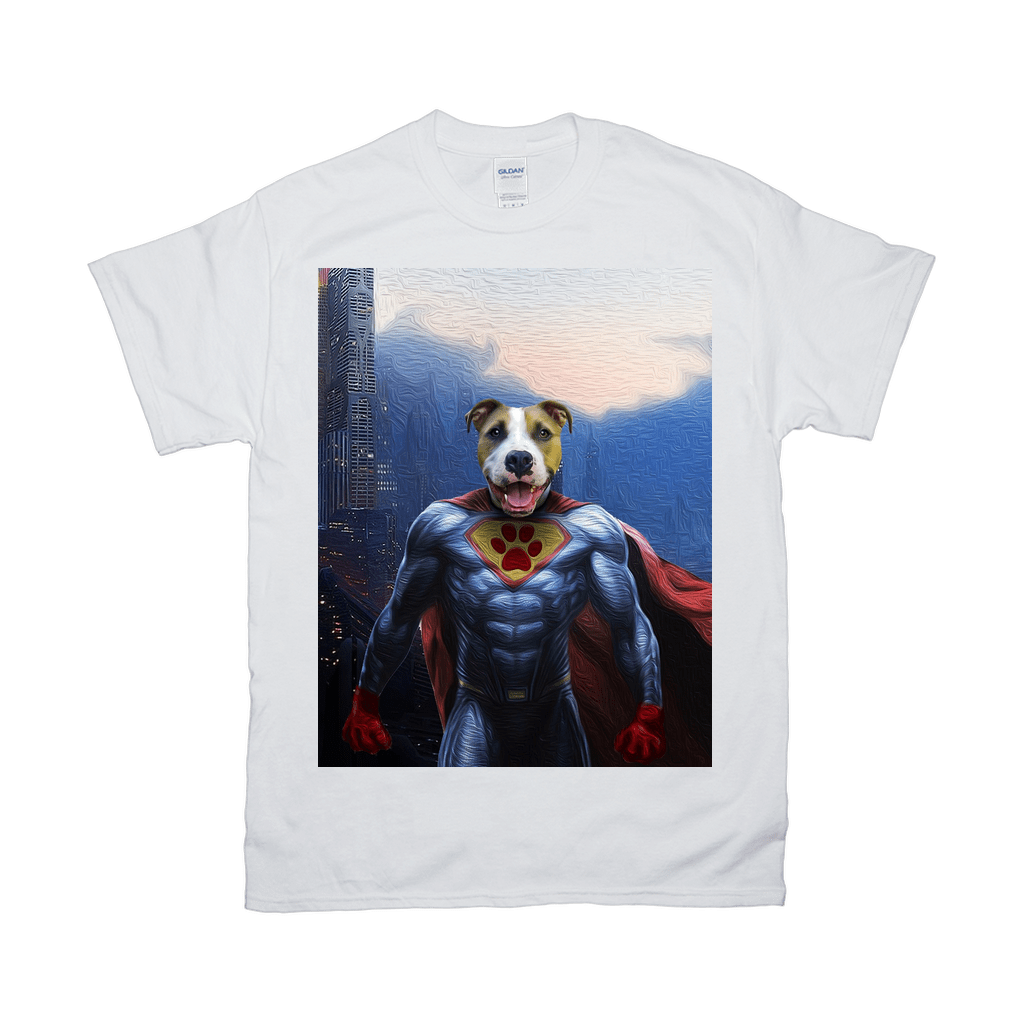 Camiseta personalizada para mascotas &#39;Super Dog&#39; 