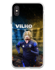 Funda para móvil personalizada 'Finland Doggos Soccer'