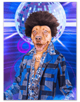 Póster Mascota personalizada 'The Disco Doggo'