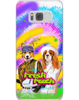 Funda personalizada para teléfono con 2 mascotas 'The Fresh Pooch'