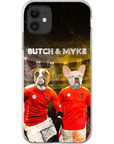 'Austria Doggos' Funda personalizada para teléfono con 2 mascotas