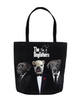 Bolsa Tote Personalizada para 3 Mascotas 'The Dogfathers'