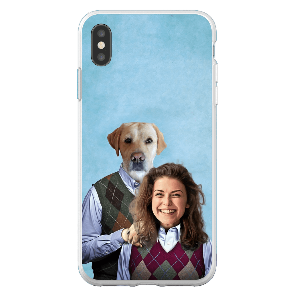 Funda para teléfono personalizada &#39;Step Doggo &amp;amp; Human (hembra)&#39;