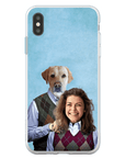 Funda para teléfono personalizada 'Step Doggo &amp; Human (hembra)'