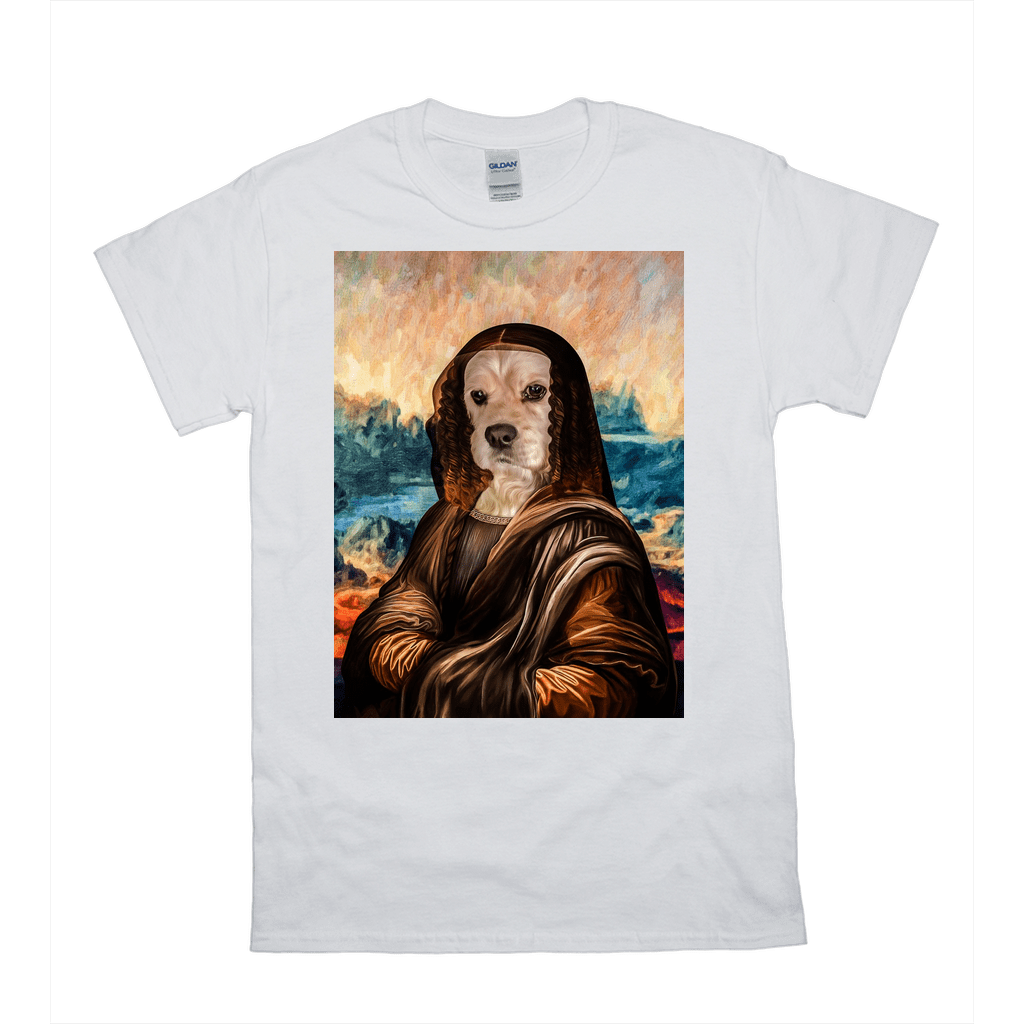 Camiseta personalizada para mascotas &#39;Dogga Lisa&#39; 