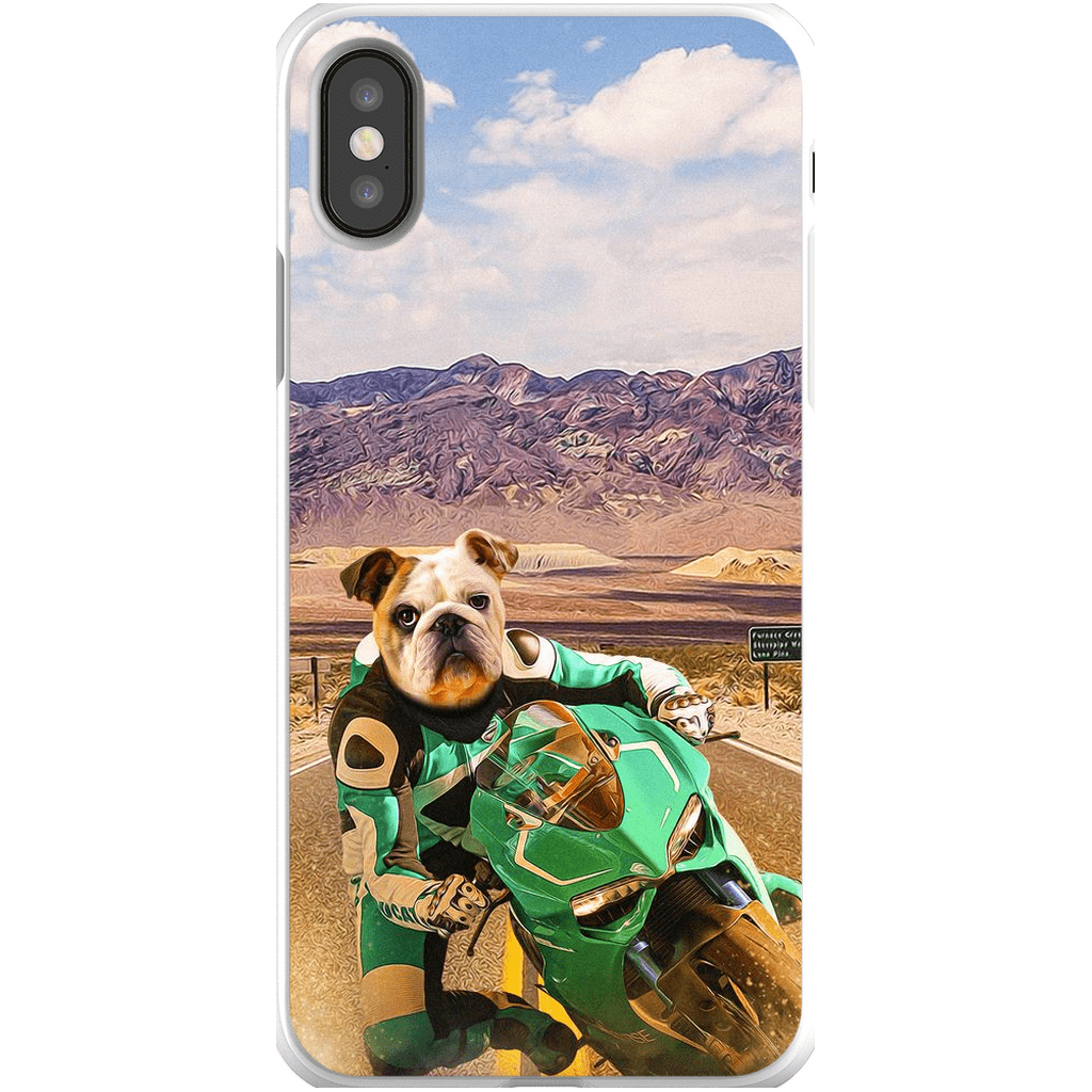 Funda para móvil personalizada &#39;Kawadawgi Rider&#39;