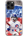 Funda para teléfono personalizada 'Chicago Cubdogs'