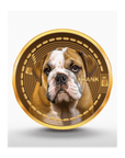 Lienzo personalizado para mascotas 'Crypto personalizado (tu perro)'