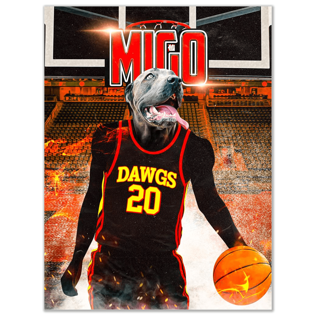 Póster Mascota personalizada &#39;Atlanta Dawgs&#39;