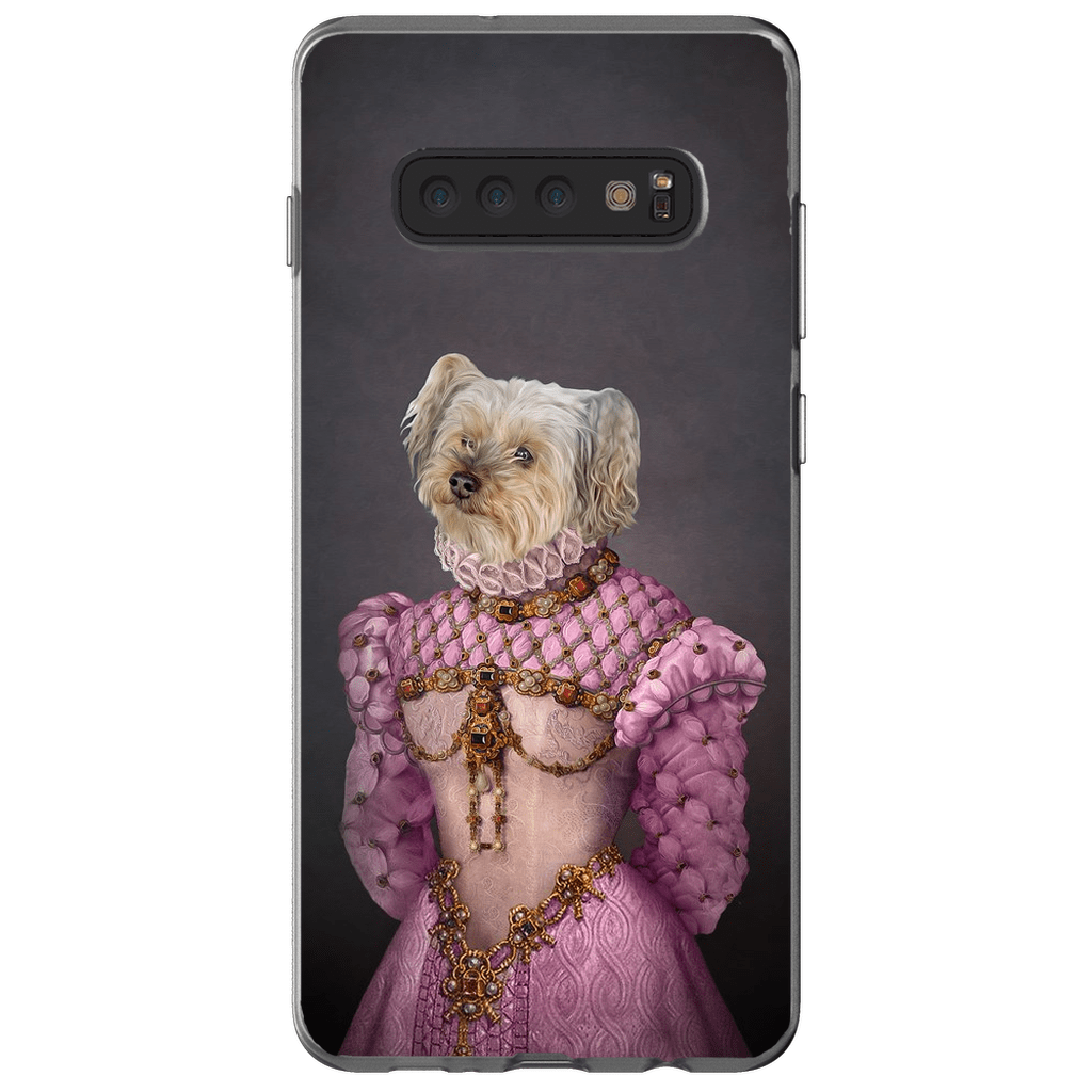 Funda para móvil personalizada &#39;La Princesa Rosa&#39;