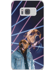 Funda personalizada para teléfono con mascota '1980s Lazer Portrait'