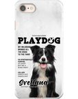 Funda para teléfono personalizada 'Playdog'