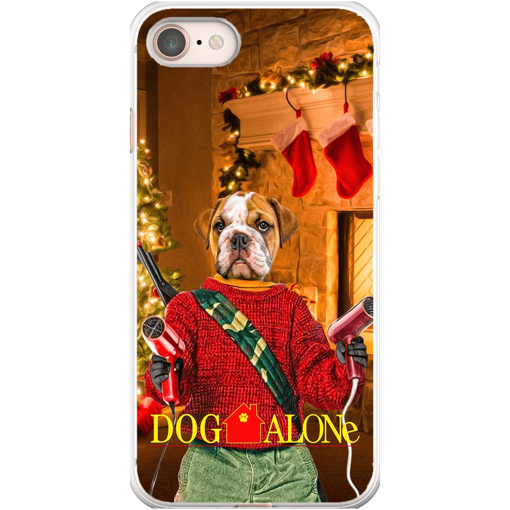 Funda para teléfono personalizada &#39;Perro solo&#39;