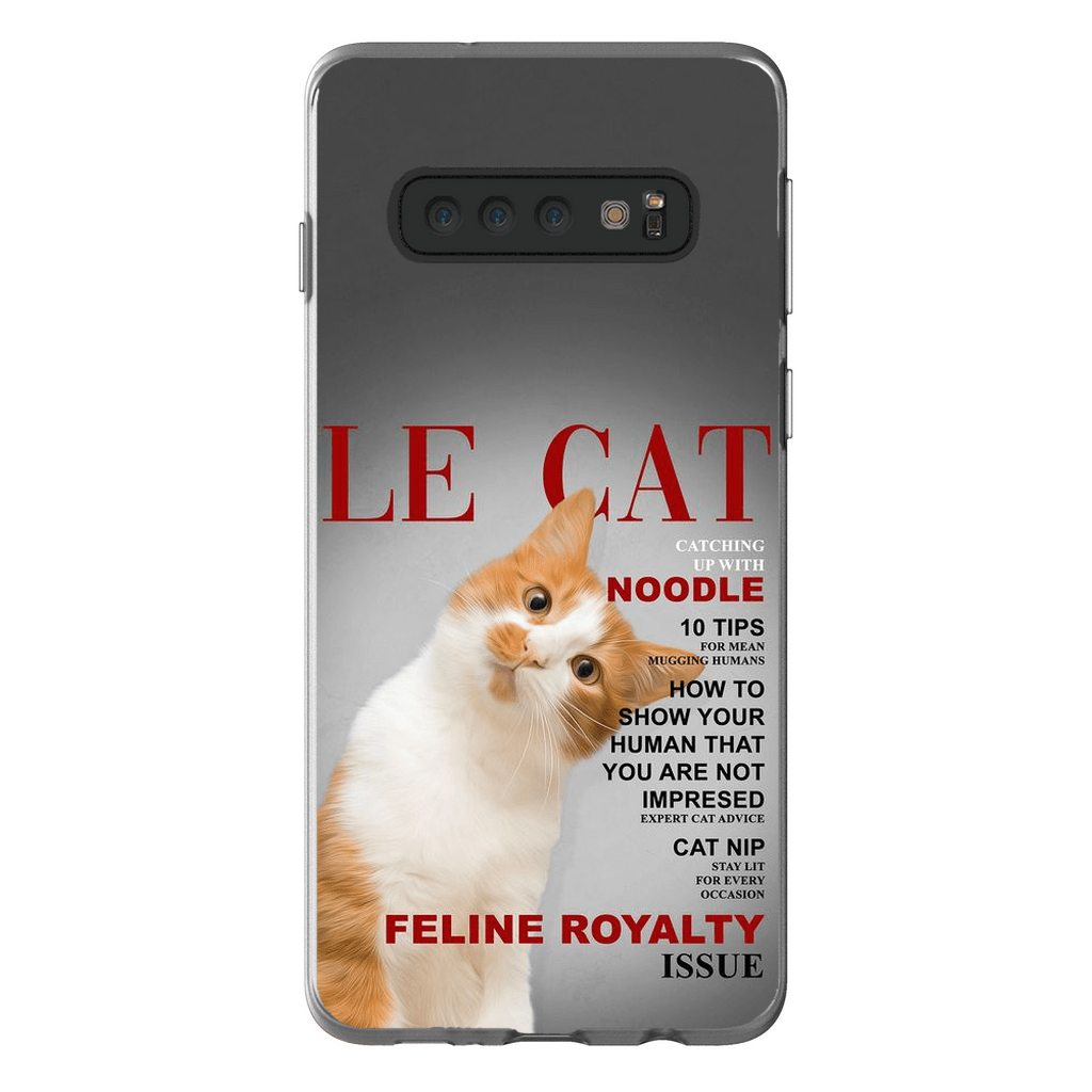 Funda para móvil personalizada &#39;Le Cat&#39;