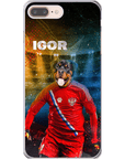 Funda para móvil personalizada 'Russia Doggos Soccer'