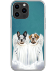 Funda para teléfono con mascotas personalizadas '2 Ángeles'