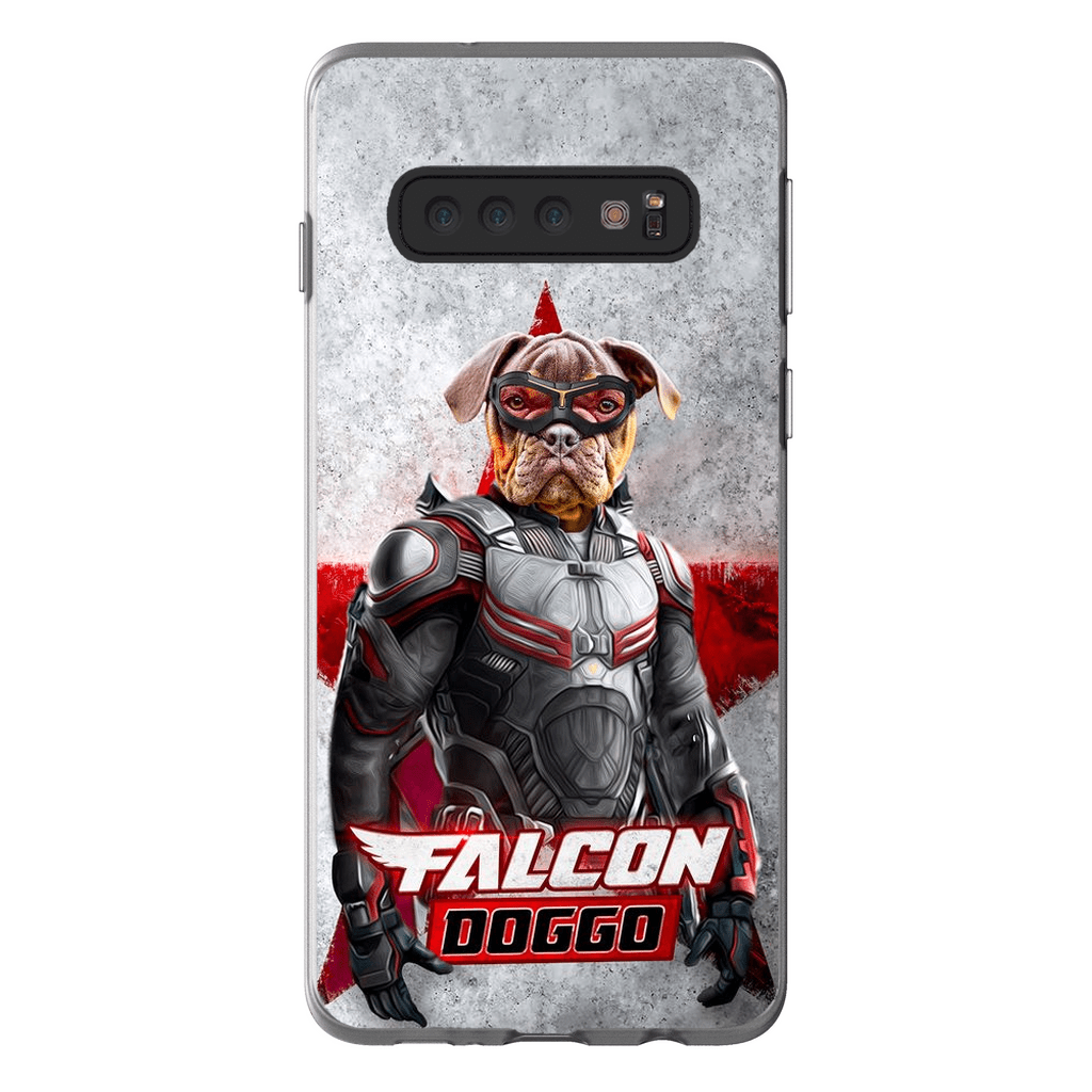 Funda para móvil personalizada &#39;Falcon Doggo&#39;