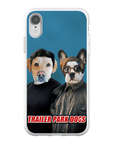 'Trailer Park Dogs 1' Funda personalizada para teléfono con 2 mascotas