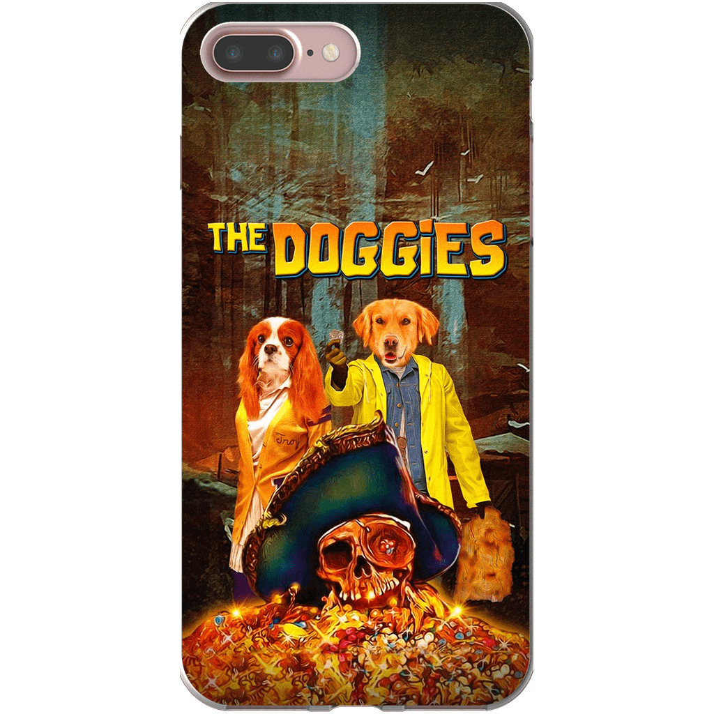 Funda personalizada para teléfono con 2 mascotas &#39;The Doggies&#39;