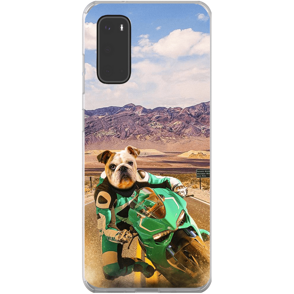 Funda para móvil personalizada &#39;Kawadawgi Rider&#39;