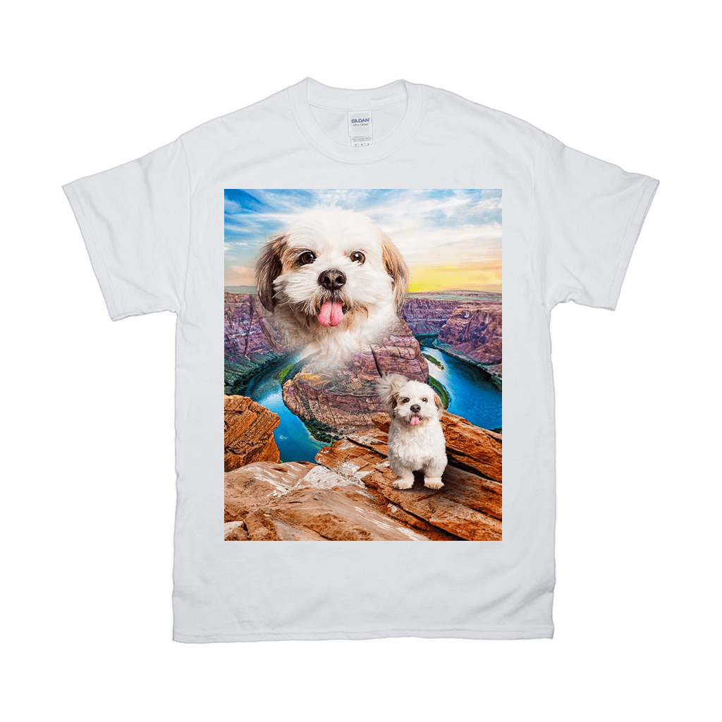 Camiseta personalizada para mascotas &#39;Majestic Canyon&#39; 