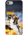 Funda personalizada para teléfono 'Bark to the Future'