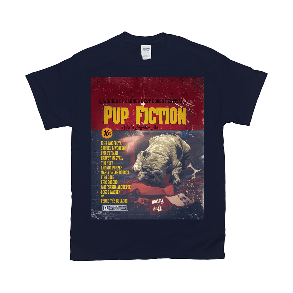 Camiseta personalizada para mascotas &#39;Pup Fiction&#39; 