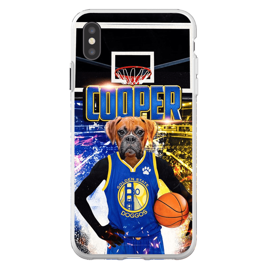 Funda para teléfono personalizada &#39;Golden State Doggos&#39;