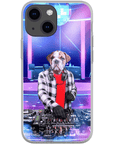 Funda para móvil personalizada 'El DJ masculino'