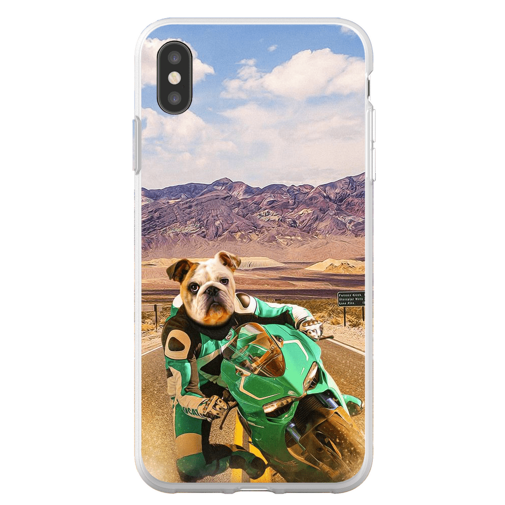 Funda para móvil personalizada &#39;Kawadawgi Rider&#39;