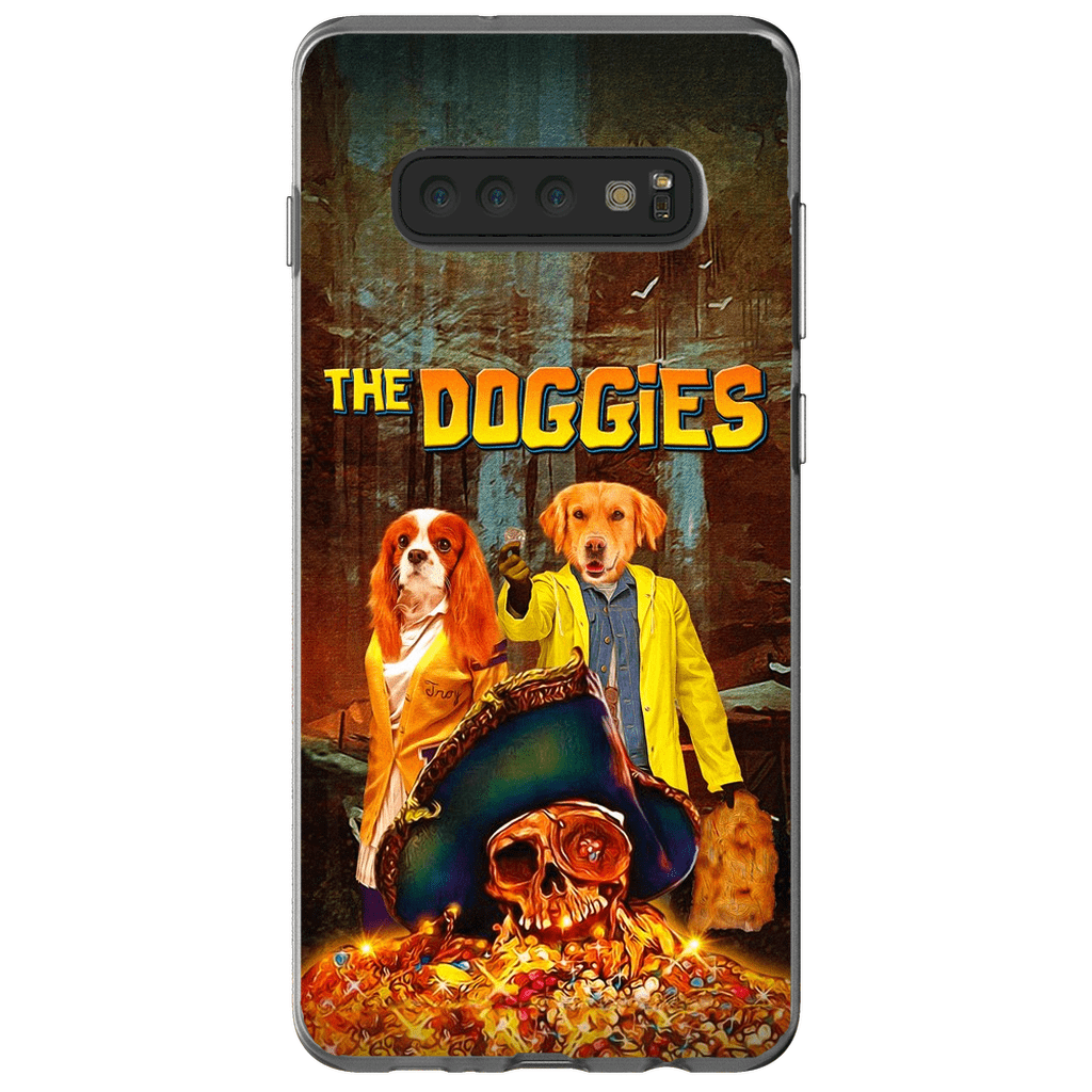 Funda personalizada para teléfono con 2 mascotas &#39;The Doggies&#39;