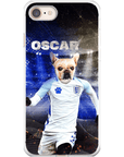 Funda para teléfono personalizada 'England Doggos Soccer'