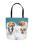 Bolsa de mano personalizada para 4 mascotas '4 Angels'