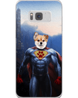 Funda personalizada para teléfono con mascota 'Super Dog'