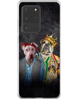 Funda personalizada para teléfono con 2 mascotas '2Paw And Notorious DOG'