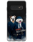 Funda personalizada para teléfono con 2 mascotas 'AC/Doggos'