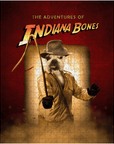 Rompecabezas personalizado para mascotas 'The Indiana Bones'