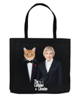 Bolsa Tote Personalizada 'El Padre Gato y la Madre Gato'