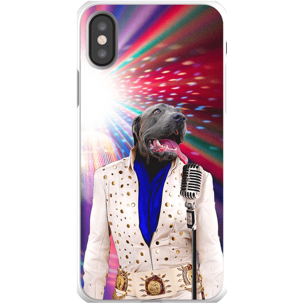 Funda para teléfono personalizada &#39;Elvis Pawsley&#39;