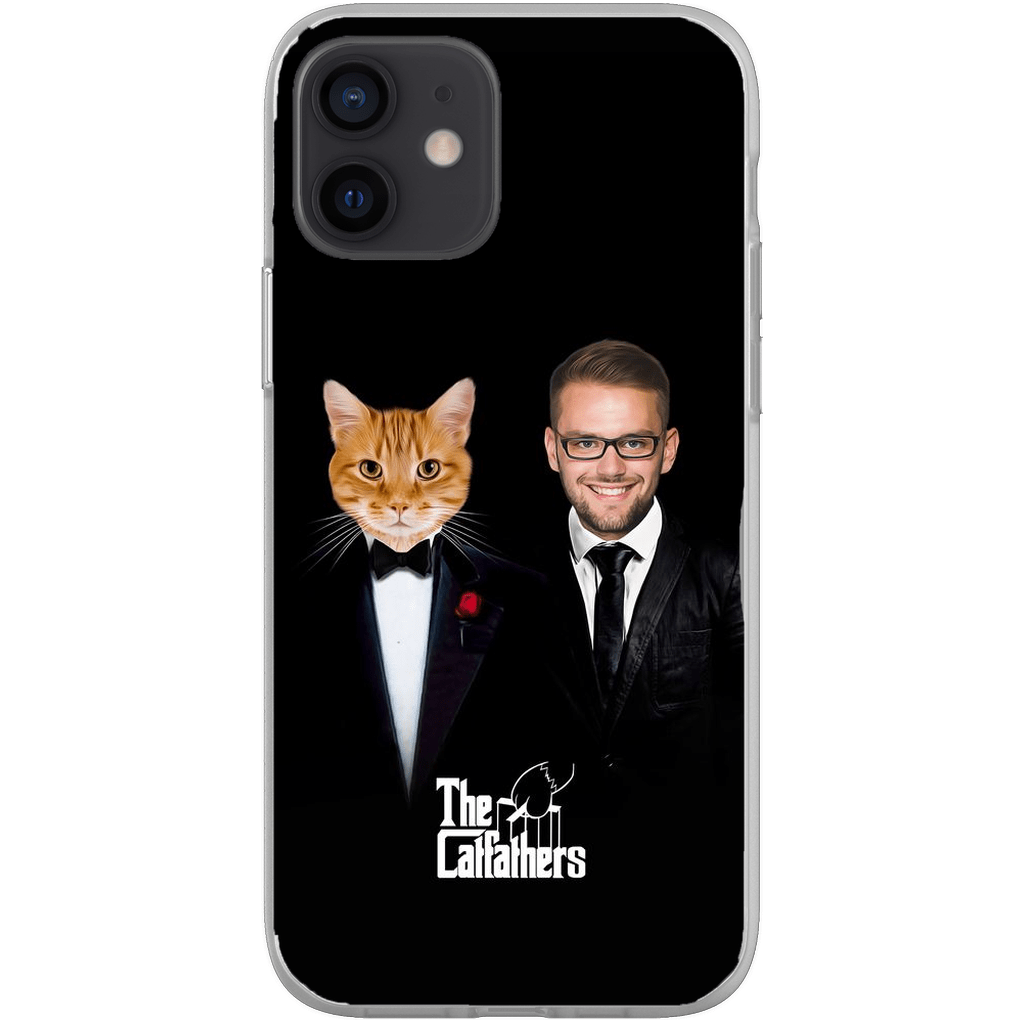 Funda para móvil personalizada &#39;Los Padres Gatos&#39;